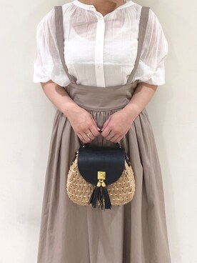 mina   muroyaさん（レディース・153cm）の春コーディネート