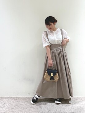 mina   muroyaさん（レディース・153cm）の春コーディネート