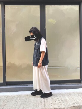 「MADNESSのアイテム（ジャケット/アウター）」を使った、kiii-fyyyyさん（レディース・150cm）の秋コーディネート