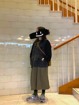 「MADNESSのアイテム（ジャケット/アウター）」を使った、kiii-fyyyyさん（レディース・150cm）の冬コーディネート