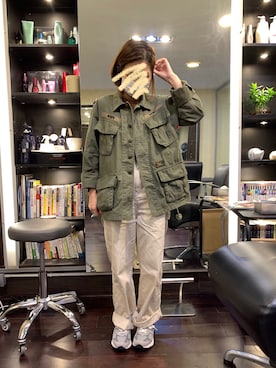 「boyfriend style」｜kiii-fyyyyさん（レディース・150cm）の秋コーディネート