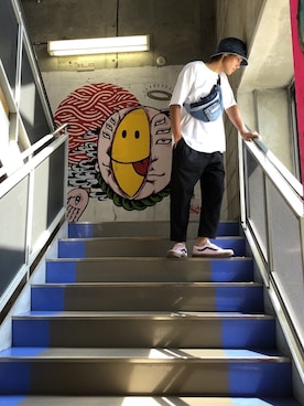 風哉さん(メンズ・165cm)の夏コーディネート