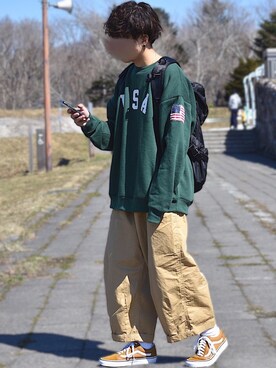 ¥u-d@!さん(メンズ・168cm)の春コーディネート