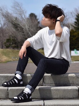 ¥u-d@!さん(メンズ・168cm)の春コーディネート