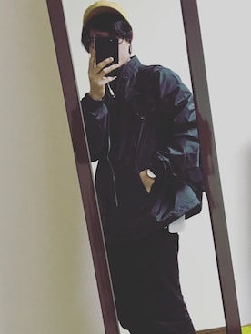 「VANS（バンズ）のアイテム（ブルゾン）」を使った、ワッキーさん（メンズ・175cm）の春コーディネート
