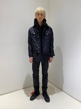 坂本 塁さん(メンズ・173cm)の春コーディネート