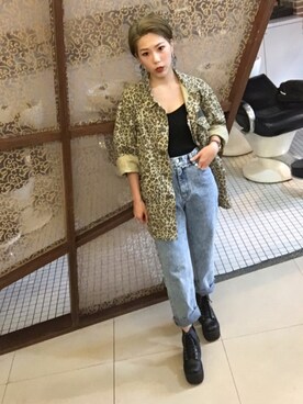 「VII&CO（VII&CO）のアイテム」を使った、陳安さん（レディース・162cm）の春コーディネート