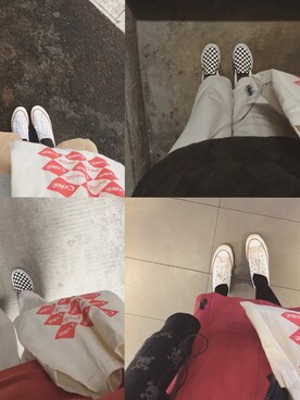 「アイテム（スリッポン、その他）」を使った、Ikuriy_swd2744さん（レディース・166cm）の冬コーディネート