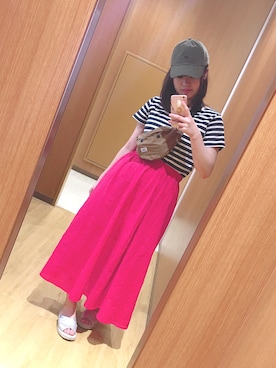 陽さん(レディース・154cm)の夏コーディネート