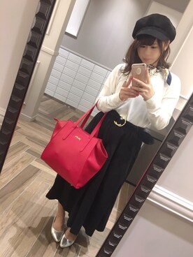 「アイテム（ピアス（両耳用））」を使った、陽さん（レディース・154cm・20代）の秋コーディネート