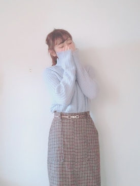 NKさん(レディース・157cm)の冬コーディネート