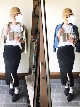 てんさん（レディース・157cm）の春コーディネート