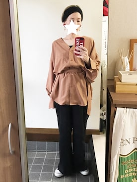 てんさん（レディース・157cm）の春コーディネート