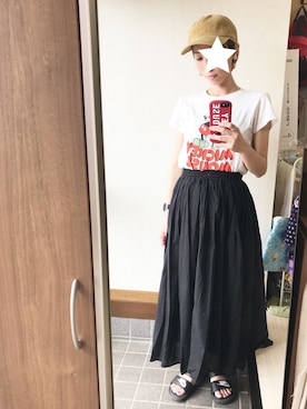 てんさん（レディース・157cm）の夏コーディネート