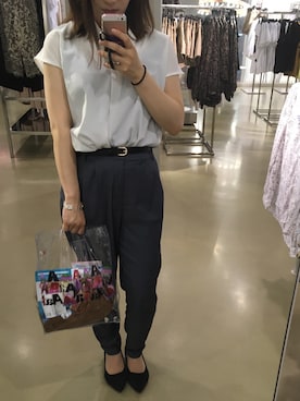 「index（インデックス）のアイテム」を使った、ふみさん（レディース・151cm）の夏コーディネート