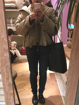 ふみさん（レディース・151cm）の冬コーディネート