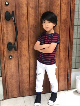 「ＢＬＯＣ」｜一希＊フォロバしますさん（キッズ・110cm）の夏コーディネート