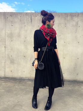 ほしららさん（レディース・167cm）の冬コーディネート