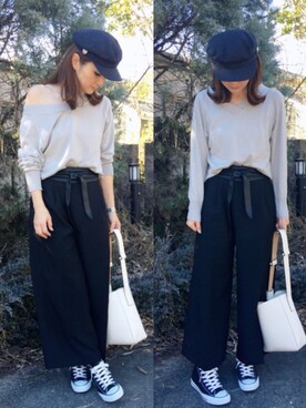 ほしららさん（レディース・167cm）の春コーディネート