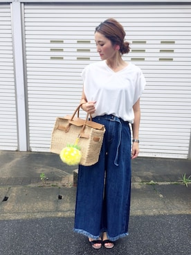 ほしららさん(レディース・167cm)の夏コーディネート