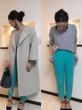 ほしららさん(レディース・167cm)の春コーディネート