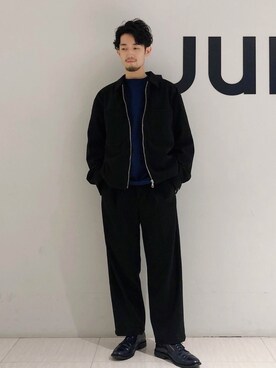 「アイテム（ブルゾン）」を使った、so-ta_さん（メンズ・174cm・20代）の秋コーディネート