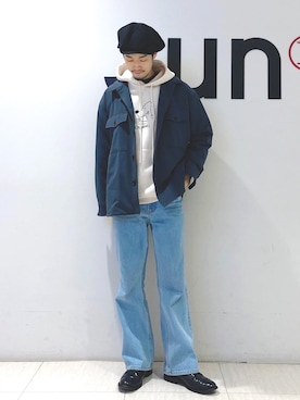 「ペールトーン」｜「アイテム（ブルゾン）」を使った、so-ta_さん（メンズ・174cm）の冬コーディネート