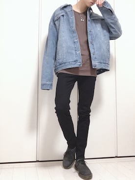 「improves（インプローブス）のアイテム（ジャケット/アウター）」を使った、のろさん（メンズ・175cm）の冬コーディネート