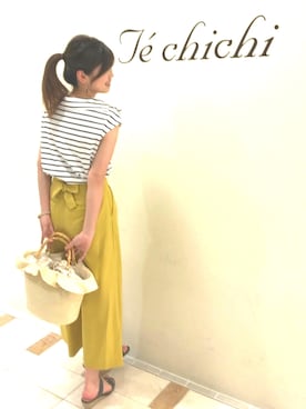 晴菜さん（レディース・160cm）の夏コーディネート