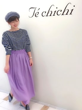 「Te chichi CLASSIC（テチチクラシック）のアイテム（パンプス）」を使った、晴菜さん（レディース・160cm）の冬コーディネート