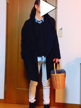 manaさん（レディース・164cm）の冬コーディネート