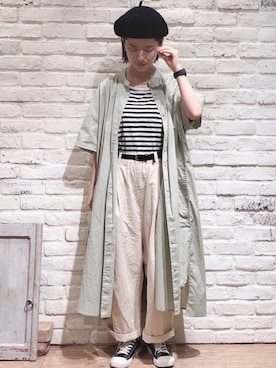 はまなかさん（レディース・151cm）の夏コーディネート