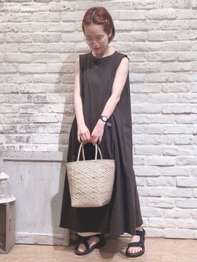 はまなかさん（レディース・151cm）の夏コーディネート