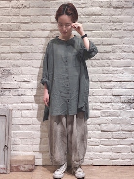 はまなかさん（レディース・151cm）の夏コーディネート