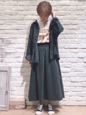 はまなかさん（レディース・151cm）の秋コーディネート