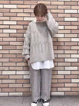 はまなかさん（レディース・151cm）の秋コーディネート