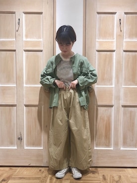 はまなかさん（レディース・151cm）の春コーディネート