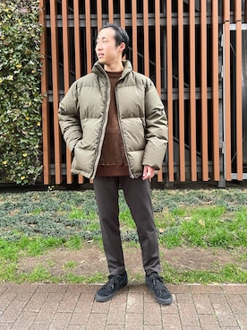 「URBAN RESEARCH Sonny Label（アーバンリサーチサニーレーベル）のアイテム（ダウンジャケット/コート）」を使った、kyouji takedaさん（メンズ・168cm）の冬コーディネート
