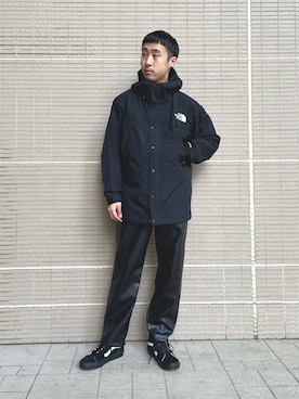 「ザノースフェイス」｜「アイテム（マウンテンパーカー）」を使った、kyouji takedaさん（メンズ・168cm）の冬コーディネート