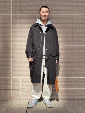 「URBAN RESEARCH Sonny Label（アーバンリサーチサニーレーベル）のアイテム（バッグ）」を使った、kyouji takedaさん（メンズ・168cm）の冬コーディネート