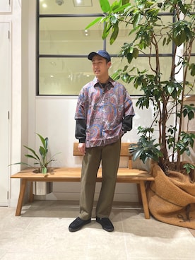 「キャルオーライン」｜kyouji takedaさん（メンズ・168cm）の春コーディネート
