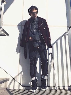 峰田大暉さんのコーディネート