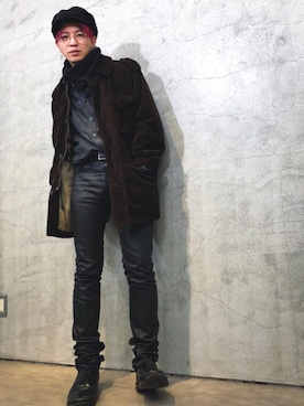 峰田大暉さんのコーディネート