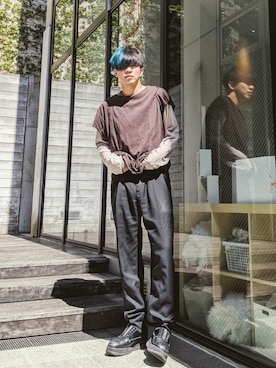 峰田大暉さんのコーディネート