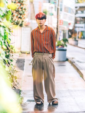 峰田大暉さんのコーディネート
