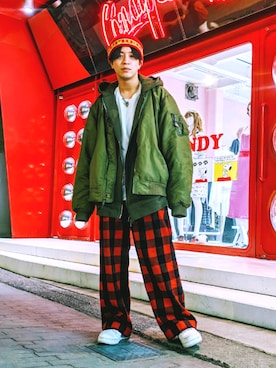 峰田大暉さんのコーディネート