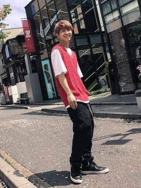 峰田大暉さんのコーディネート