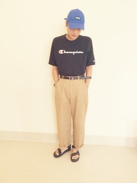 「WORKERS（ワーカーズ）のアイテム（パンツ）」を使った、okb0218さん（メンズ・174cm）の秋コーディネート
