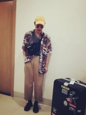 「WORKERS（ワーカーズ）のアイテム（パンツ）」を使った、okb0218さん（メンズ・174cm）の冬コーディネート