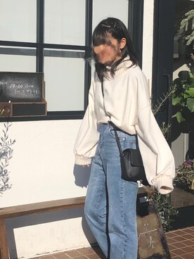 harukaさん（レディース・159cm）の冬コーディネート